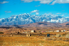 Plateau d'Or et Montagnes Enneigées